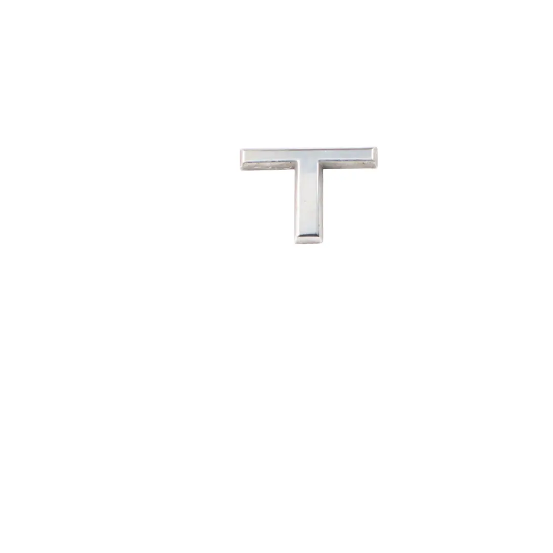Audi A3 8V A4 B8 Diesel Rear Logo Emblem Lettering 35 TDI Chrome - SKU 8K0853744D - Part number 8K0853744D
