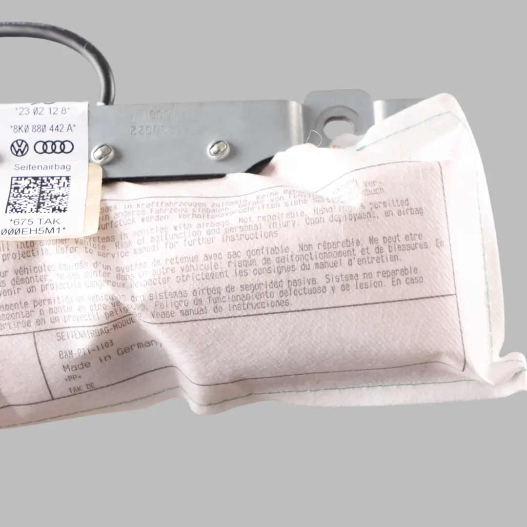 Audi A4 B8 Rear Seat Air Module Unit ECU Right O/S Side - SKU 8K0880442A - Part number 8K0880442A