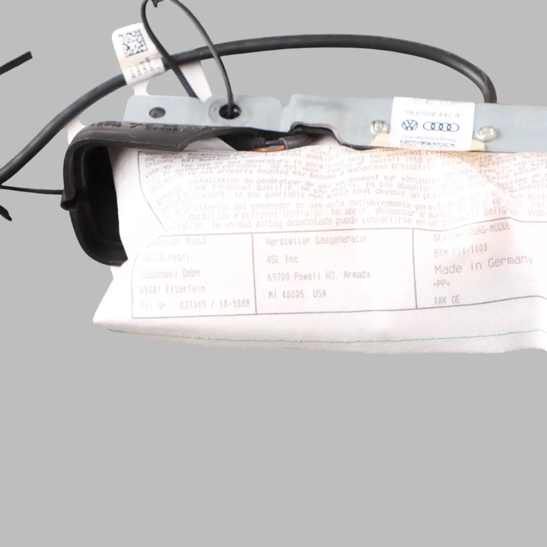 Audi A4 B8 Rear Seat Air Module Unit ECU Right O/S Side - SKU 8K0880442A - Part number 8K0880442A