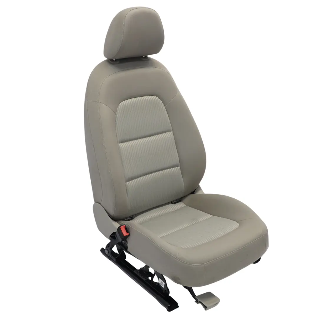 Audi A4 B8 8K Siège Avant Gauche Intérieur Tissu Gris Clair - SKU 8K0881805-2 - Numéro de pièce 8K0881805