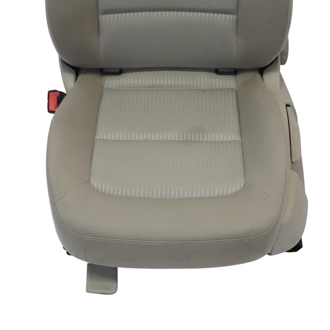 Audi A4 B8 8K Asiento delantero izquierdo Tela Tela Gris Claro - SKU 8K0881805-2 - Número de pieza 8K0881805