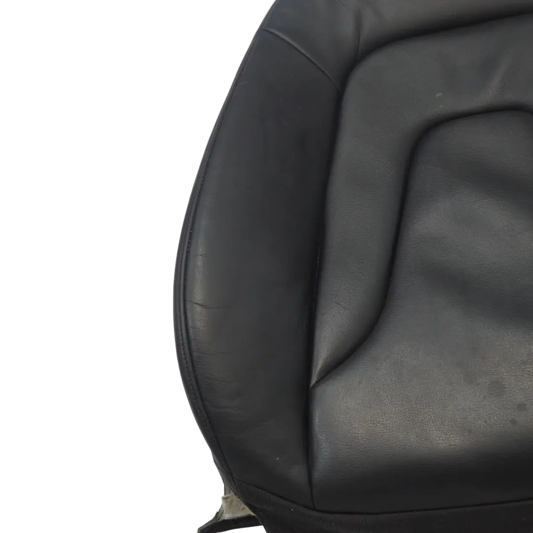 Audi A4 B8 Respaldo asiento delantero derecho Interior Cuero Negro - SKU 8K0881806C - Número de pieza 8K0881806C