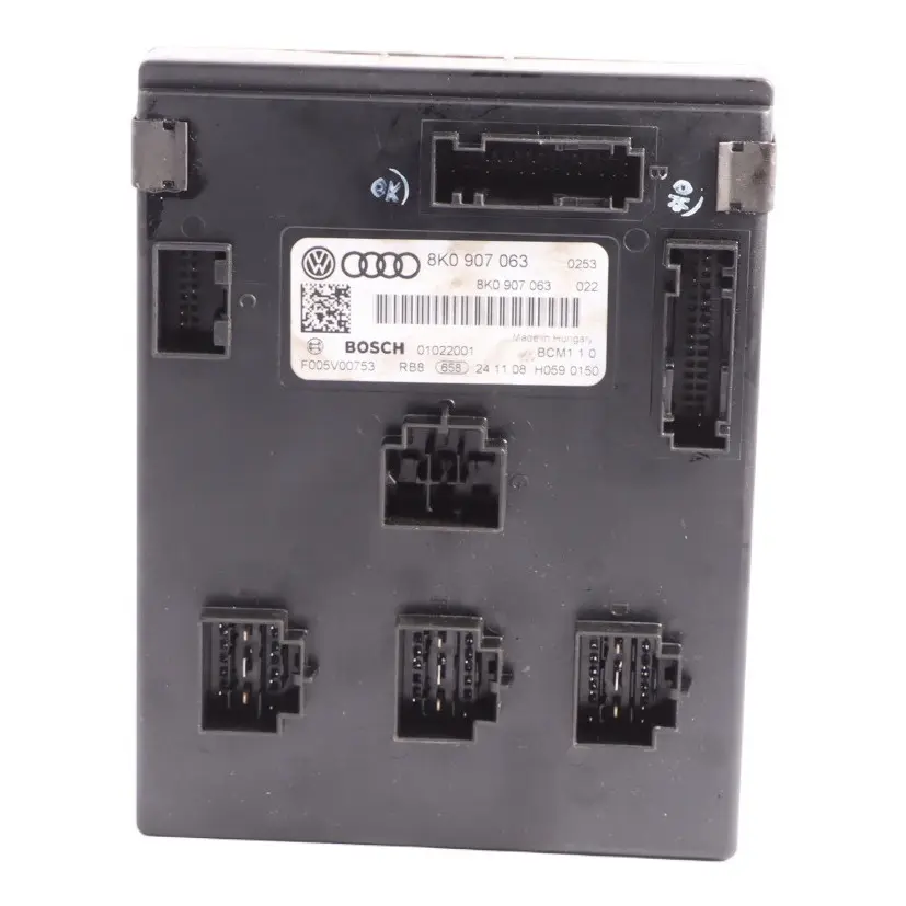 Moduł Sterownik Komfortu BCM do Audi A4 B8 o numerze 8K0907063 Audi A4 B8 Moduł Sterownik Komfortu BCM - SKU 8K0907063 - Numer Części 8K0907063