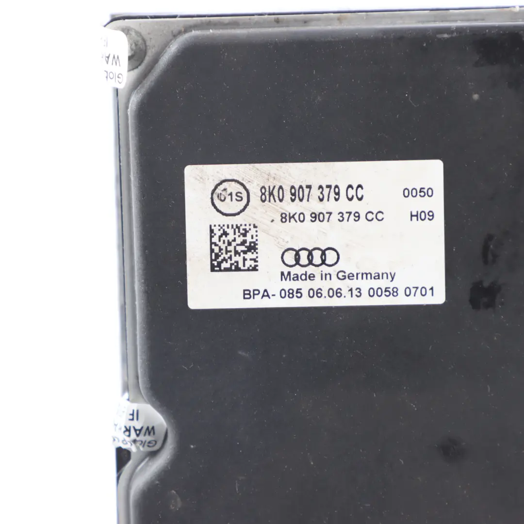 Audi A4 B8 ABS Brake Pump Hydraulic Control Modulator Unit ECU - SKU 8K0907379CC - Part number 8K0907379CC