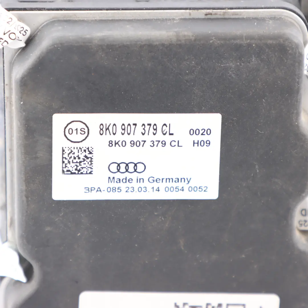 8F ABS Pumpen Modulator Hydraulische Steuerung Bremseinheit für Audi A5 mit Teilenummer 8K0907379CL Audi A5 8F ABS Pumpen Modulator Hydraulische Steuerung Bremseinheit - SKU 8K0907379CL - Teilenummer 8K0907379CL