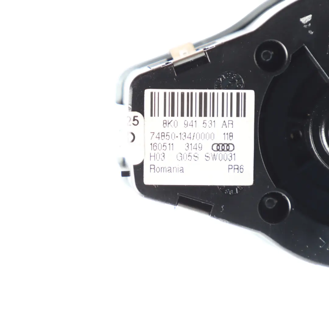 Headlight Switch Control Panel Fog Light Unit to Audi A4 B8 with Part number 8K0941531AR Audi A4 B8 Headlight Switch Control Panel Fog Light Unit - SKU 8K0941531AR - Part number 8K0941531AR