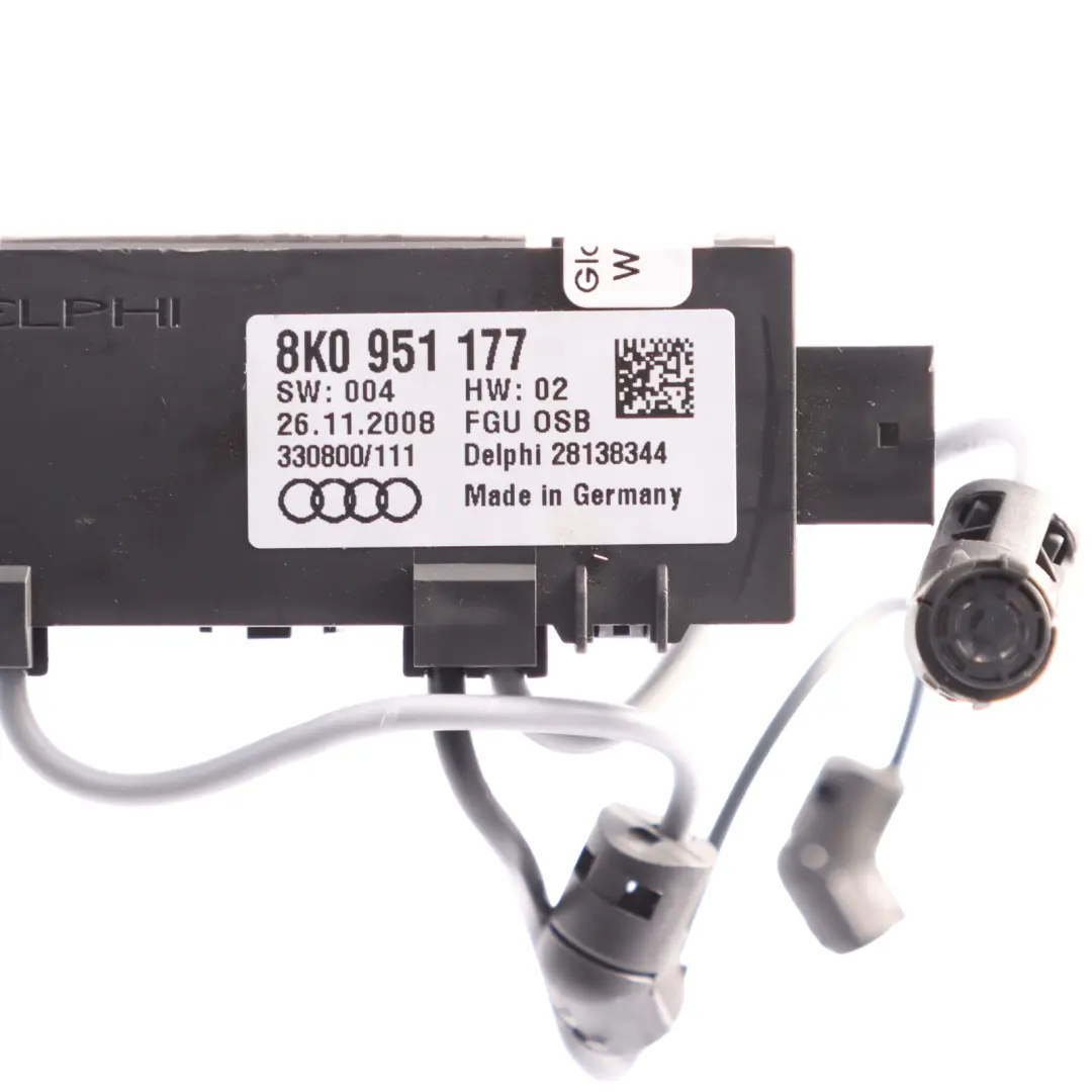 Roof Alarm Movement Detector to Audi A4 B8 A5 8T with Part number 8K0951177 Audi A4 B8 A5 8T Roof Alarm Movement Detector - SKU 8K0951177-1 - Part number 8K0951177