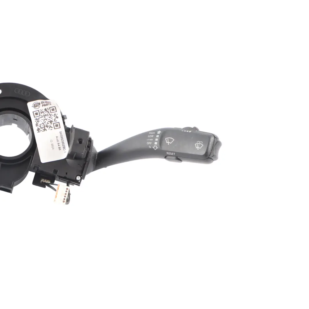Steering Wheel Wiper Control Switch Stalk Squib to Audi A4 B8 A5 8T with Part number 8K0953502BC Audi A4 B8 A5 8T Steering Wheel Wiper Control Switch Stalk Squib - SKU 8K0953502BC-1 - Part number 8K0953502BC