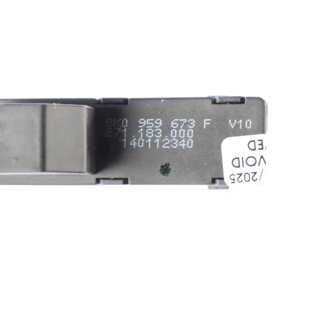 Audi A4 B8 A5 8T Bouton De Commande De Stabilité De Traction ESP - SKU 8K0959673F - Numéro de pièce 8K0959673F
