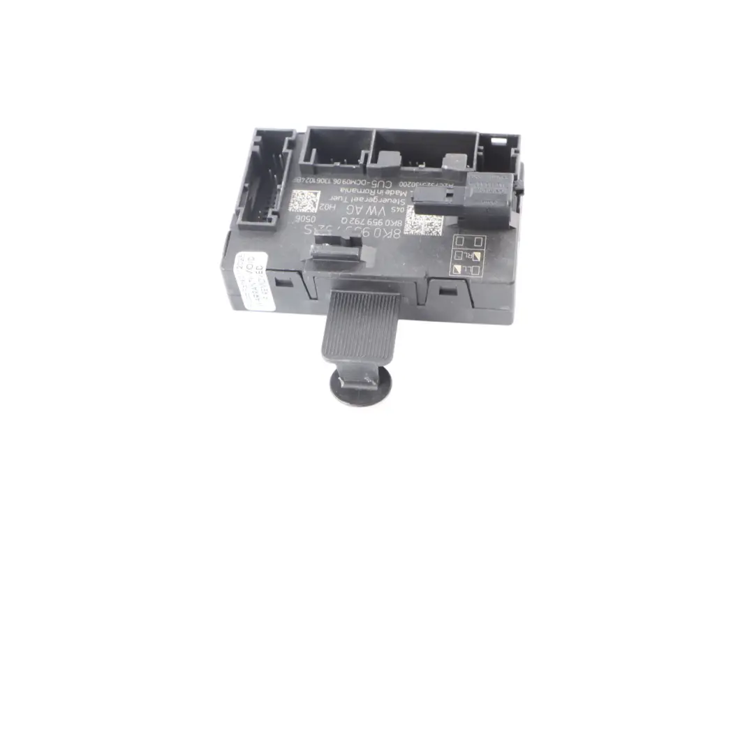 Audi A4 B8 Porta Anteriore Modulo Controllo Unità ECU Lato Passeggero - SKU 8K0959792S - Numero di parte 8K0959792S