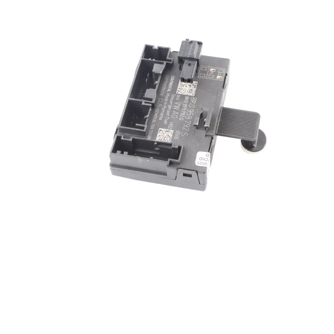 Audi A4 B8 Module De Commande De Porte Avant Côté Passager - SKU 8K0959792S - Numéro de pièce 8K0959792S
