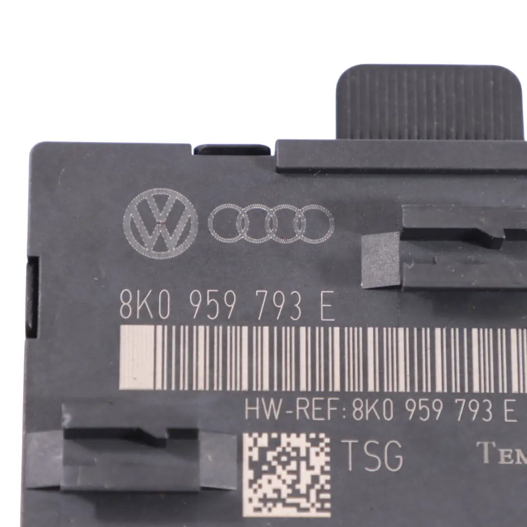 Door Module Front Drive Side Control Unit ECU to Audi A4 B8 with Part number 8K0959793E Audi A4 B8 Door Module Front Drive Side Control Unit ECU - SKU 8K0959793E - Part number 8K0959793E