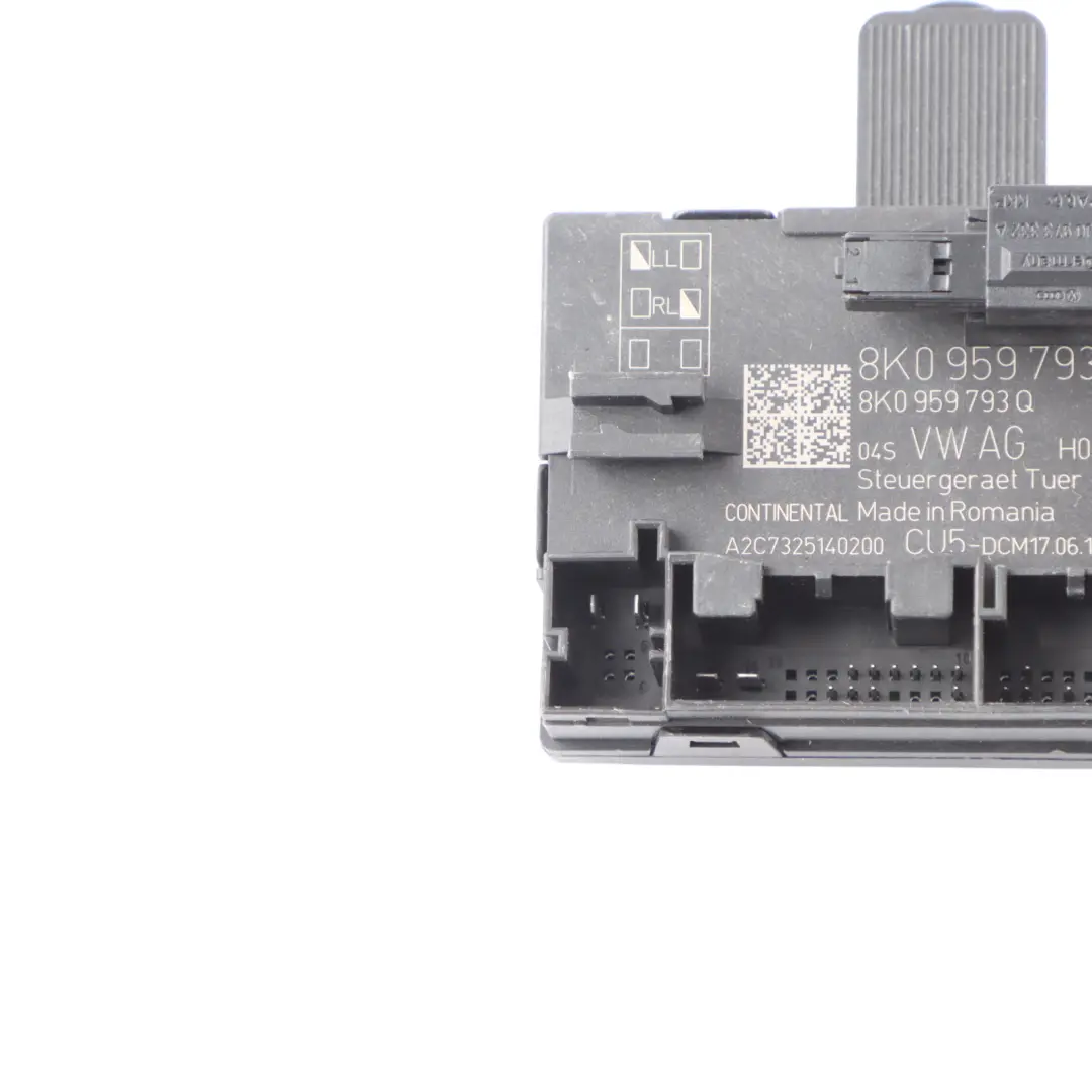 Moduł Sterujący Przednimi Drzwiami do Audi A4 B8 o numerze 8K0959793S Audi A4 B8 Moduł Sterujący Przednimi Drzwiami - SKU 8K0959793S - Numer Części 8K0959793S
