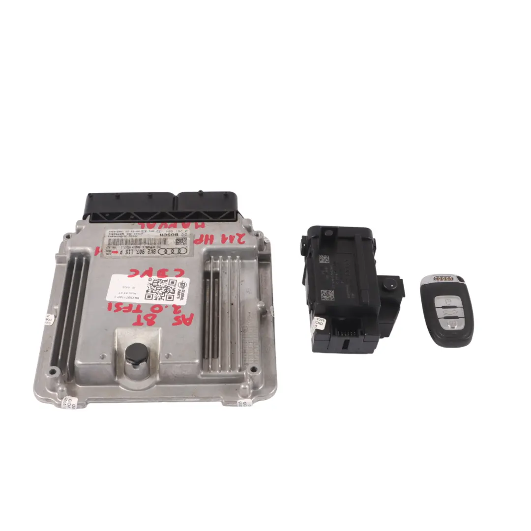 Audi A5 8T A4 B8 8K 2.0 TFSI CDNC 211HP Komputer Silnika ECU Kit - SKU 8K2907115P-1 - Numer Części 8K2907115P