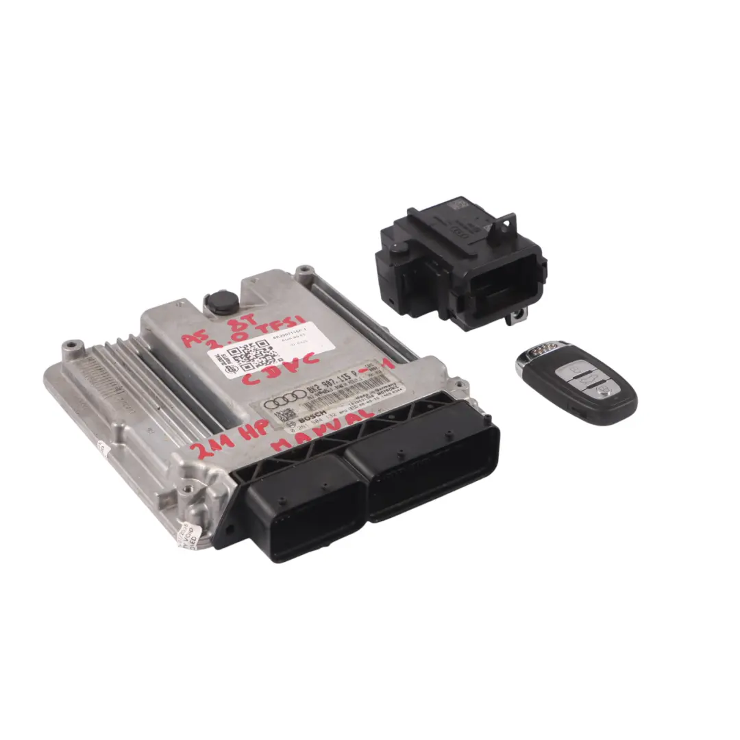 Audi A5 8T A4 B8 8K 2.0 TFSI CDNC 211HP Komputer Silnika ECU Kit - SKU 8K2907115P-1 - Numer Części 8K2907115P