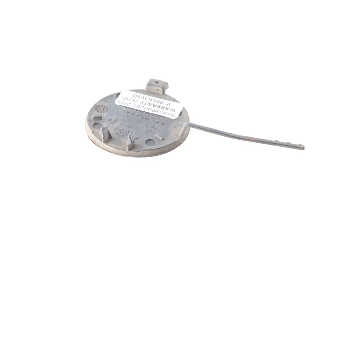 Bumper Towing Tow Eye Hook Cover Flap Cap Phantom Black - Z9Y to Audi A4 B8 Rear with Part number 8K5807441 Audi A4 B8 Rear Bumper Towing Tow Eye Hook Cover Flap Cap Phantom Black - Z9Y - SKU 8K5807441-PHB - Part number 8K5807441