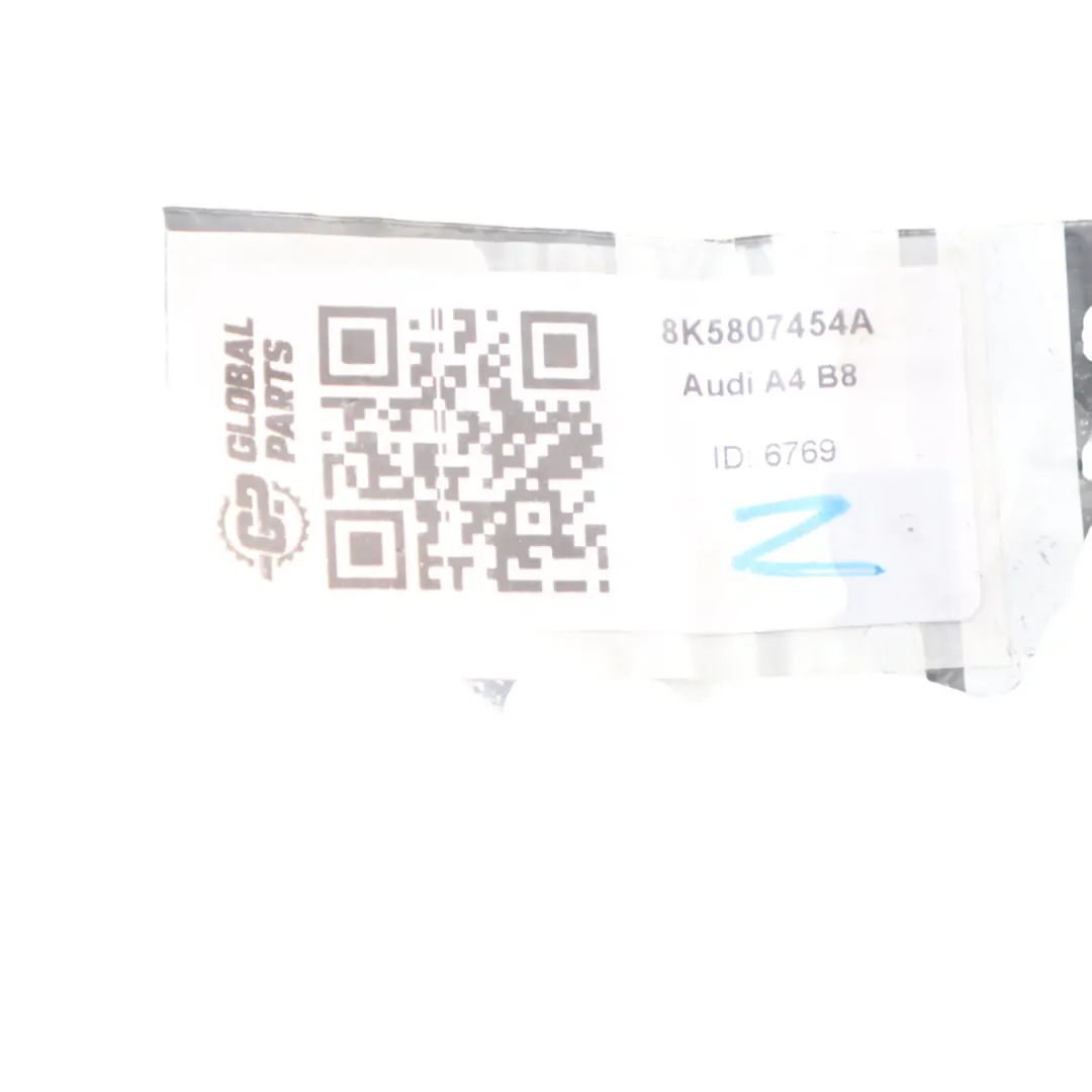 Supporto Staffa Paraurti Posteriore Destro per Audi A4 B8 con numero di parte 8K5807454A Audi A4 B8 Supporto Staffa Paraurti Posteriore Destro - SKU 8K5807454A - Numero di parte 8K5807454A