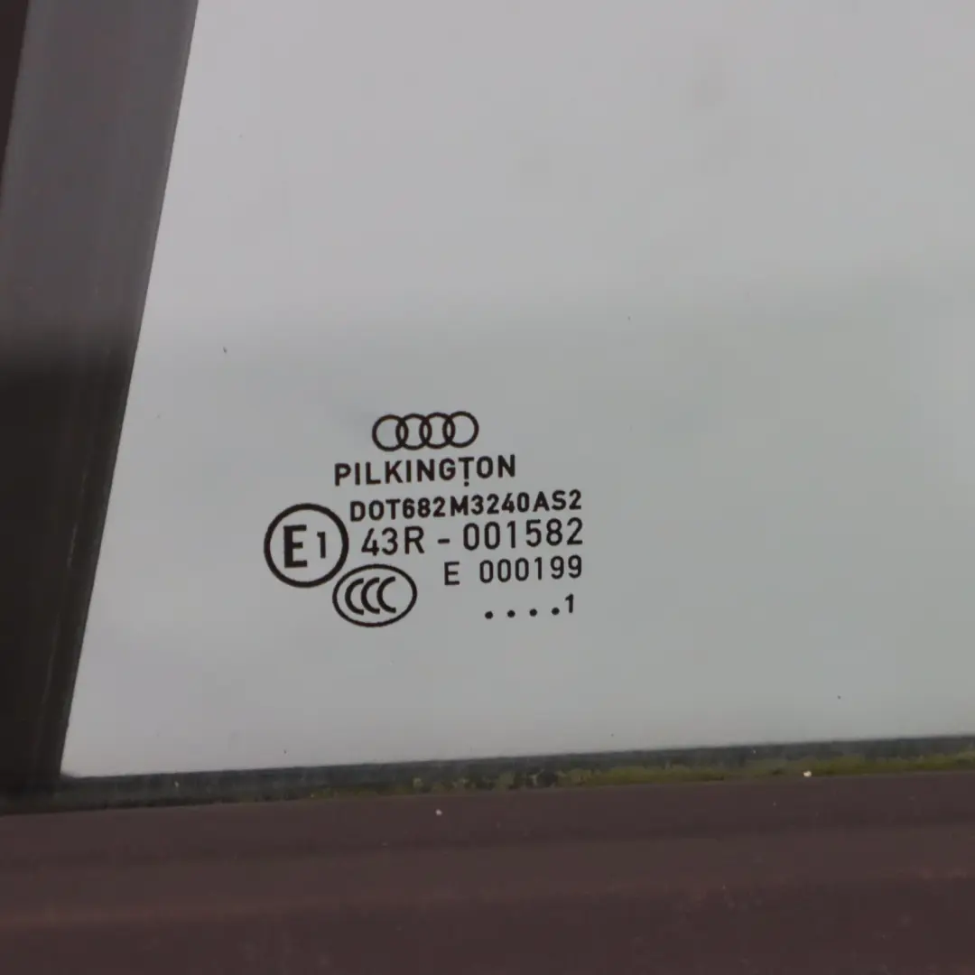 Audi A4 B8 Limousine Rear Door Left N/S Ibis White - Y9C - SKU 8K5833051D-IWH - Part number 8K5833051D