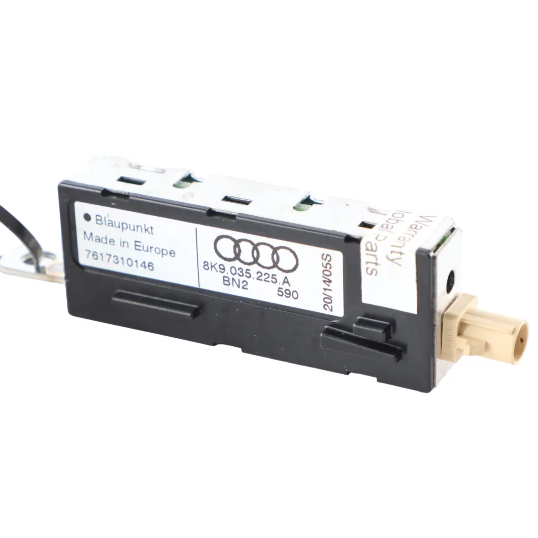  Antenna Amplifier Audi A4 S4 B8 Radio Aerial AM/FM - SKU 8K9035225A - Part number 8K9035225A