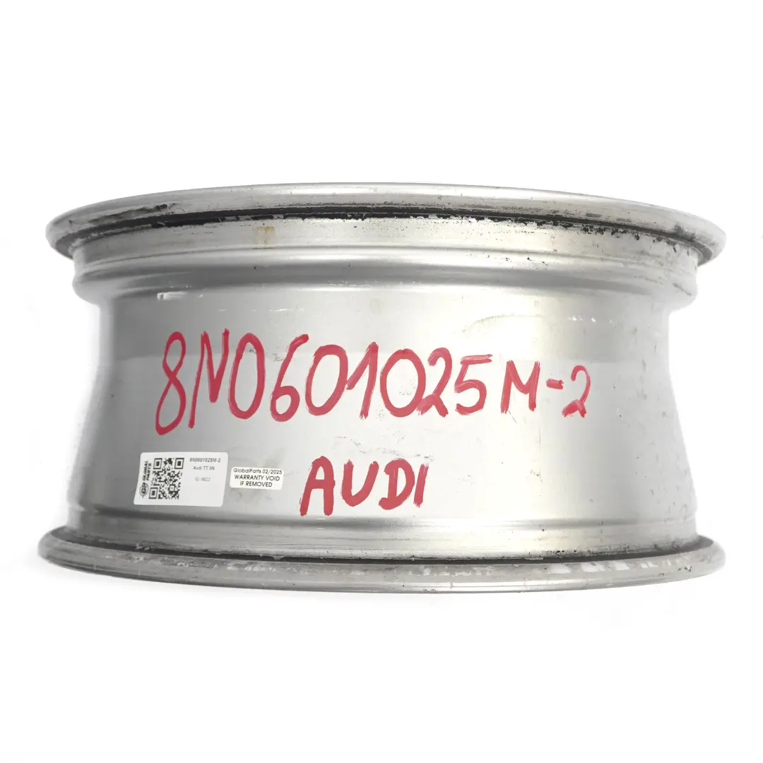 Audi Mk1 TT 8N Argento Cerchio Lega 16" 7J ET:31 A 7 Razze - SKU 8N0601025M-2 - Numero di parte 8N0601025M