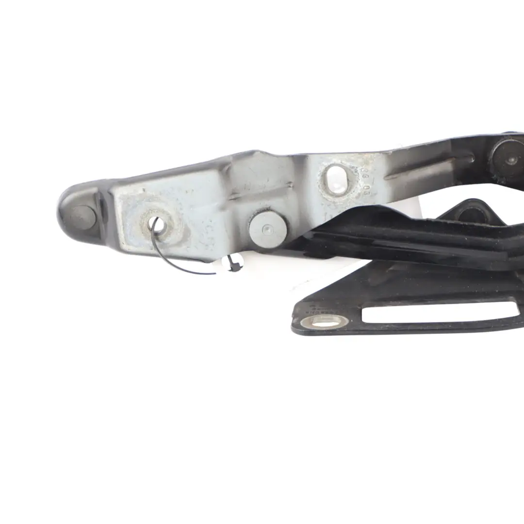 Mk1 8N Bonnet Hinge Left N/S Brilliant Black Metallic - Y9B to Audi TT with Part number 8N0823301 Audi TT Mk1 8N Bonnet Hinge Left N/S Brilliant Black Metallic - Y9B - SKU 8N0823301-BBL - Part number 8N0823301