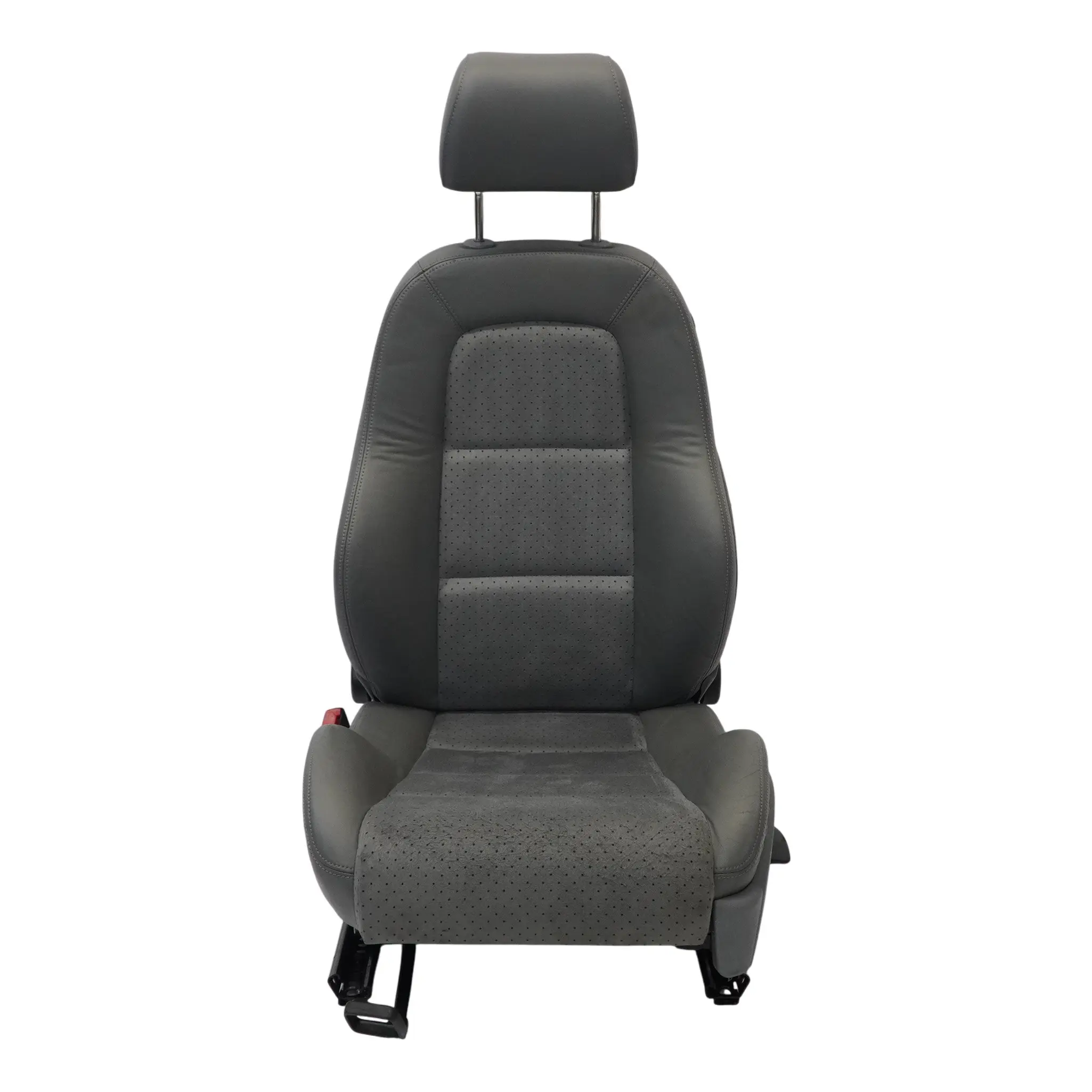 Audi TT Mk1 8N Asiento Deportivo Delantero Izquierdo Cuero Alcantara Gris Feder