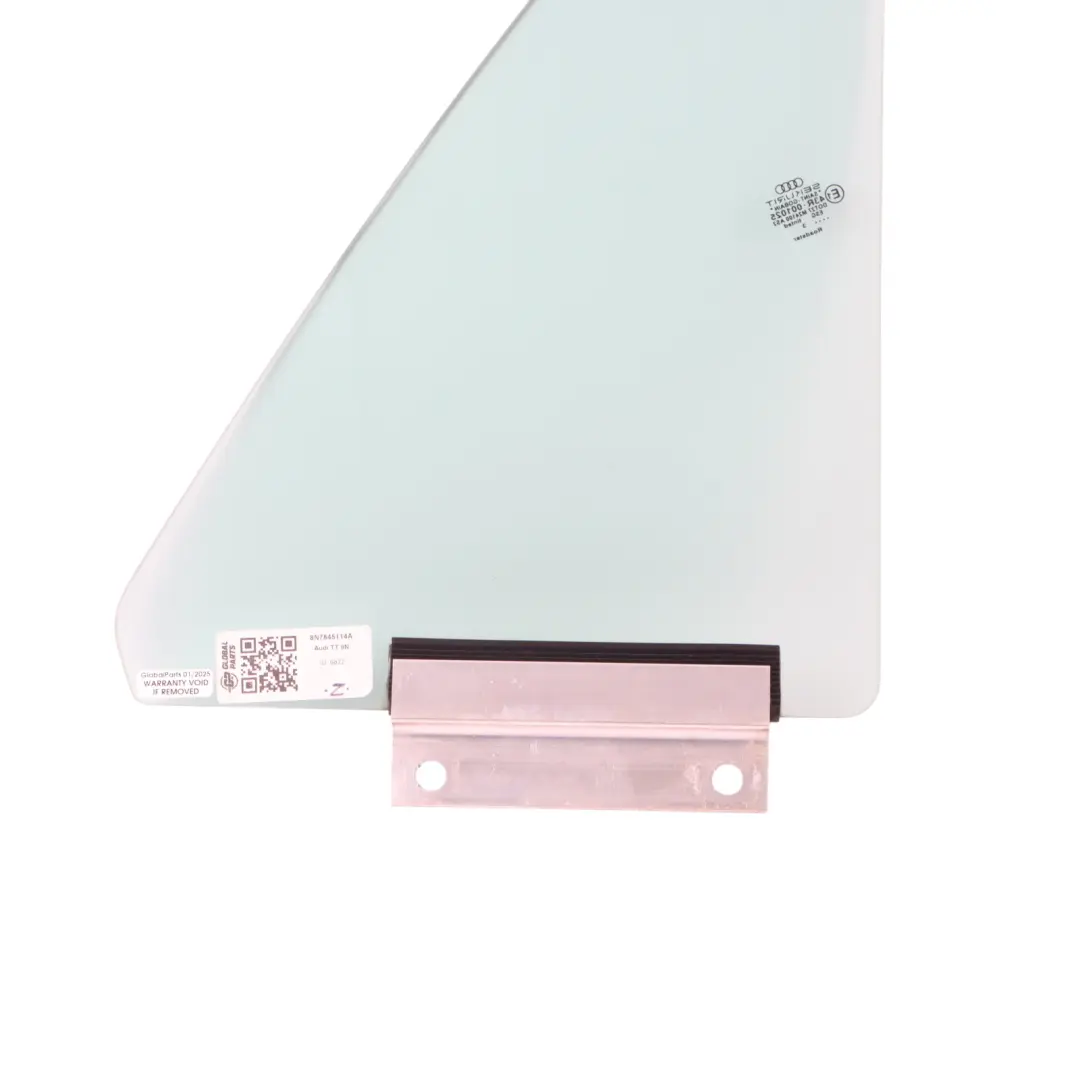 Audi TT 8N Fenster Glas Viertel Glas AS2 Hinten Rechts Seite - SKU 8N7845114A - Teilenummer 8N7845114A