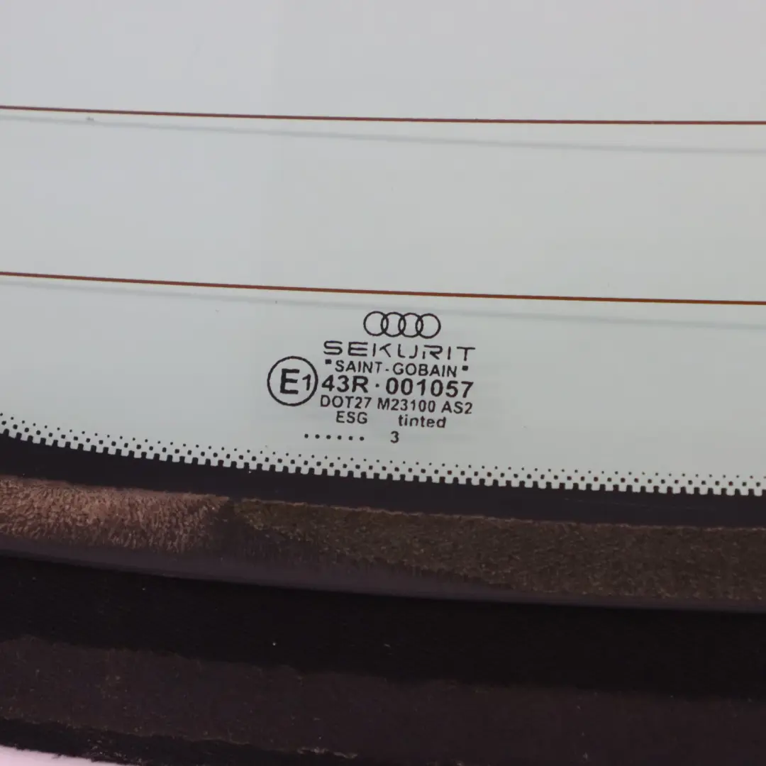 Audi TT 8N Cabrio Convertible plegable Ventana trase AS2 Acristalamien - SKU 8N7871035-1 - Número de pieza 8N7871035