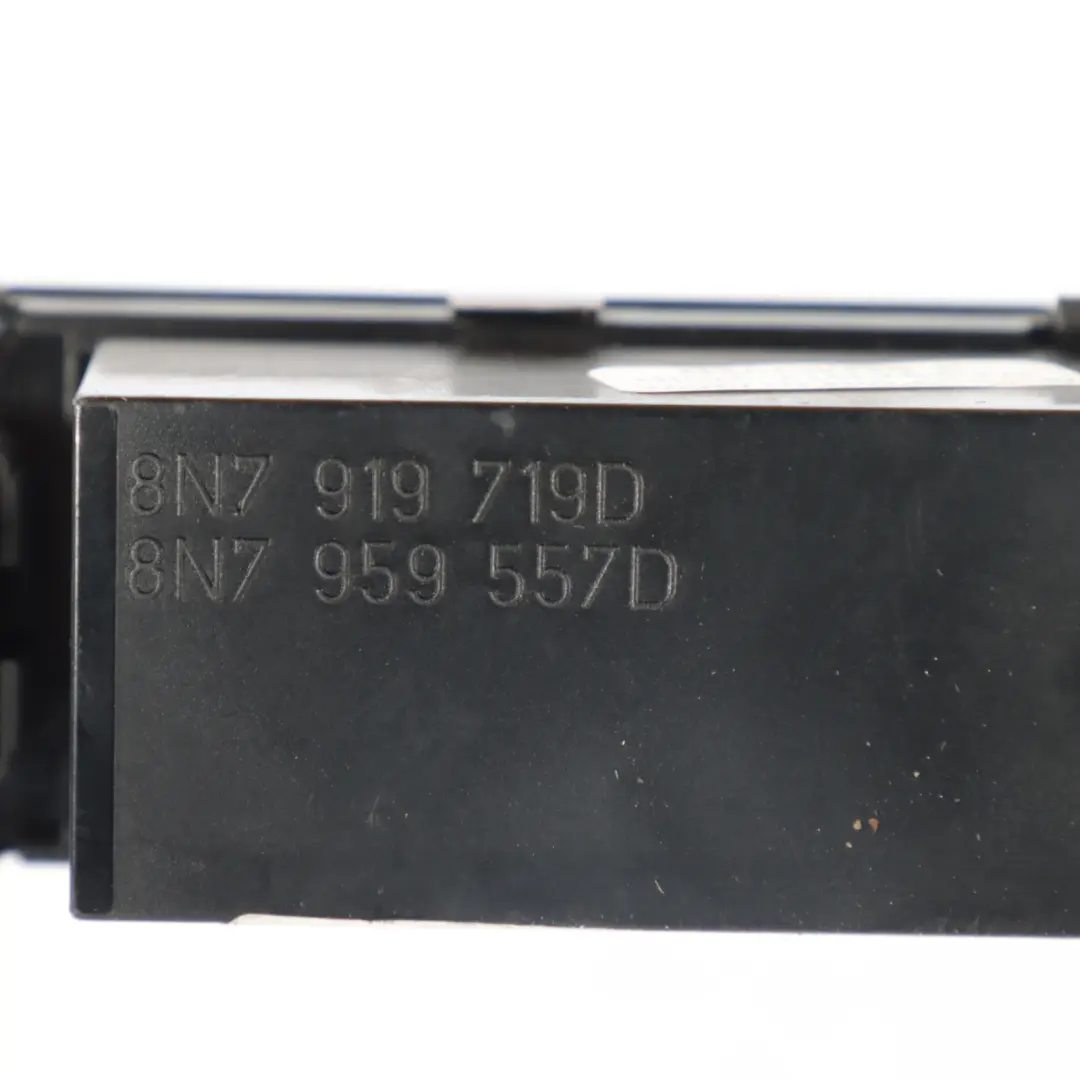 8N Deflector Sun Roof Switch Control Panel Black to Audi TT with Part number 8N7919719D Audi TT 8N Deflector Sun Roof Switch Control Panel Black - SKU 8N7919719D - Part number 8N7919719D