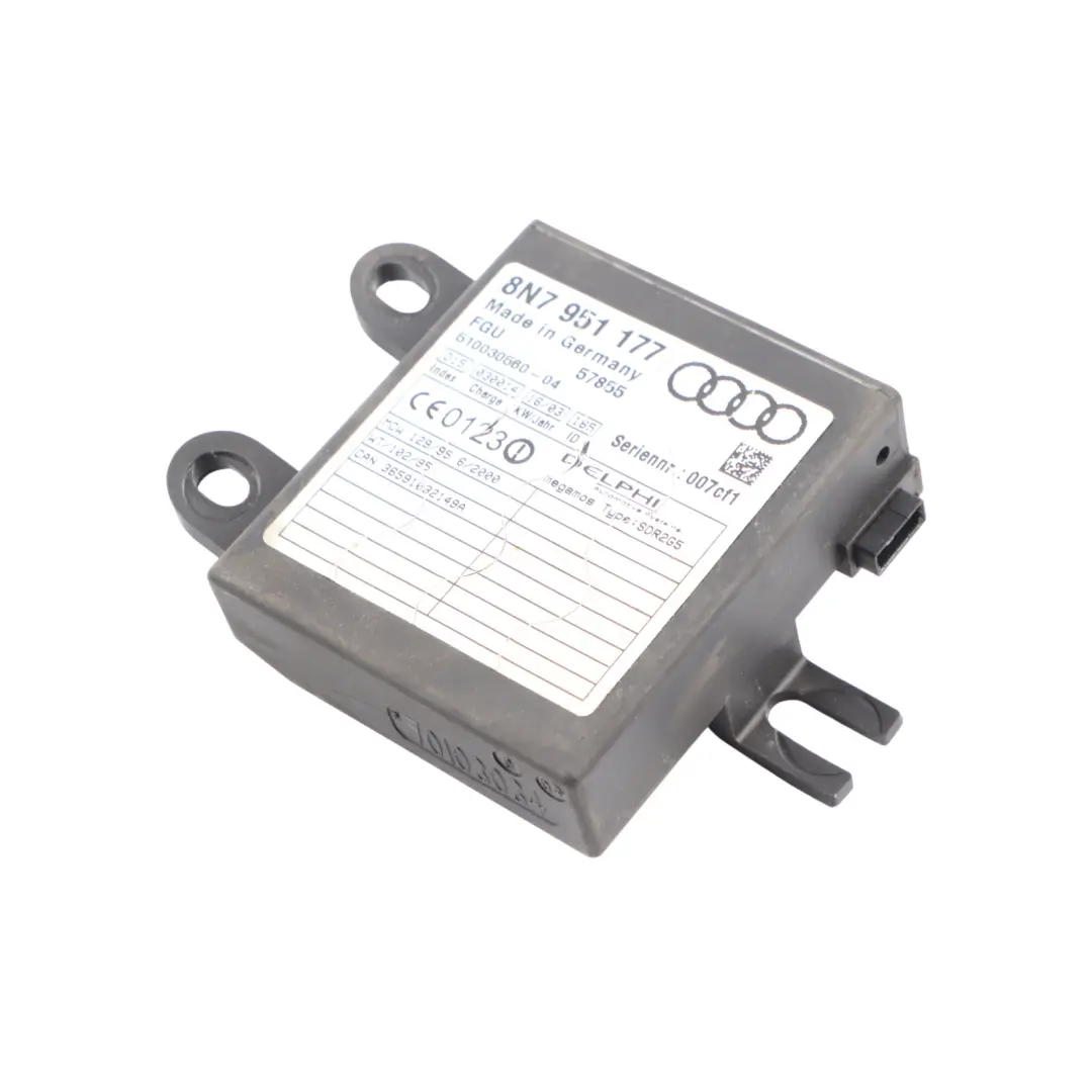 8N Alarm Interior Movement Detector Module Control Unit ECU to Audi TT with Part number 8N7951177 Audi TT 8N Alarm Interior Movement Detector Module Control Unit ECU - SKU 8N7951177 - Part number 8N7951177