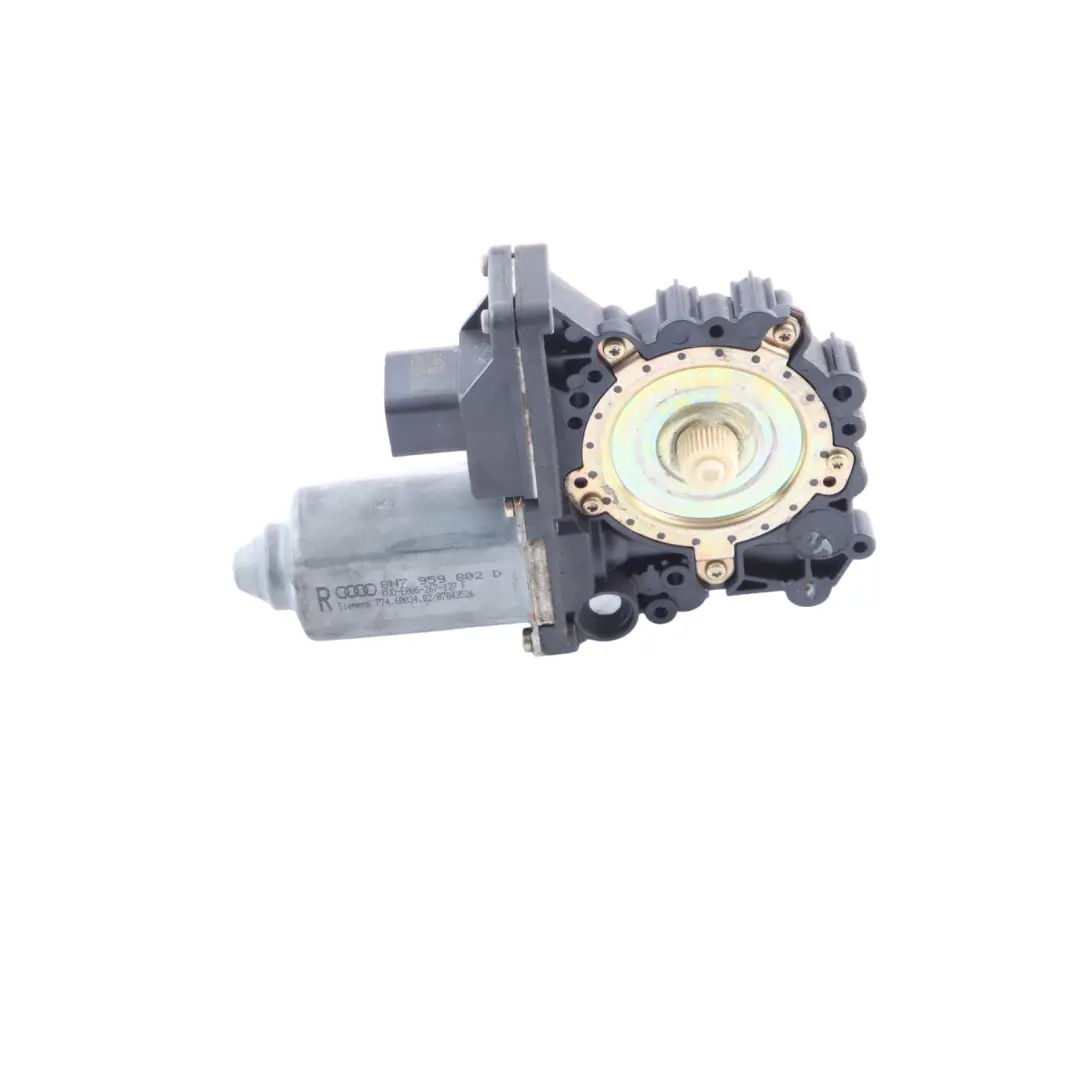 Audi TT 8N Convertible Electric Lifter Window Glass Motor Right O/S - SKU 8N7959802D - Part number 8N7959802D