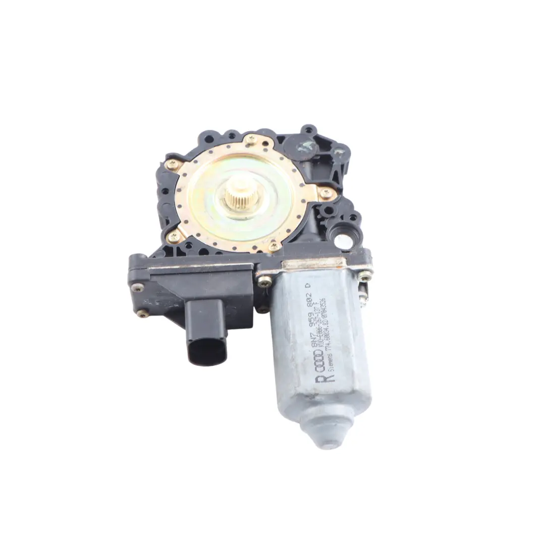 8N Convertible Electric Lifter Window Glass Motor Right O/S to Audi TT with Part number 8N7959802D Audi TT 8N Convertible Electric Lifter Window Glass Motor Right O/S - SKU 8N7959802D - Part number 8N7959802D