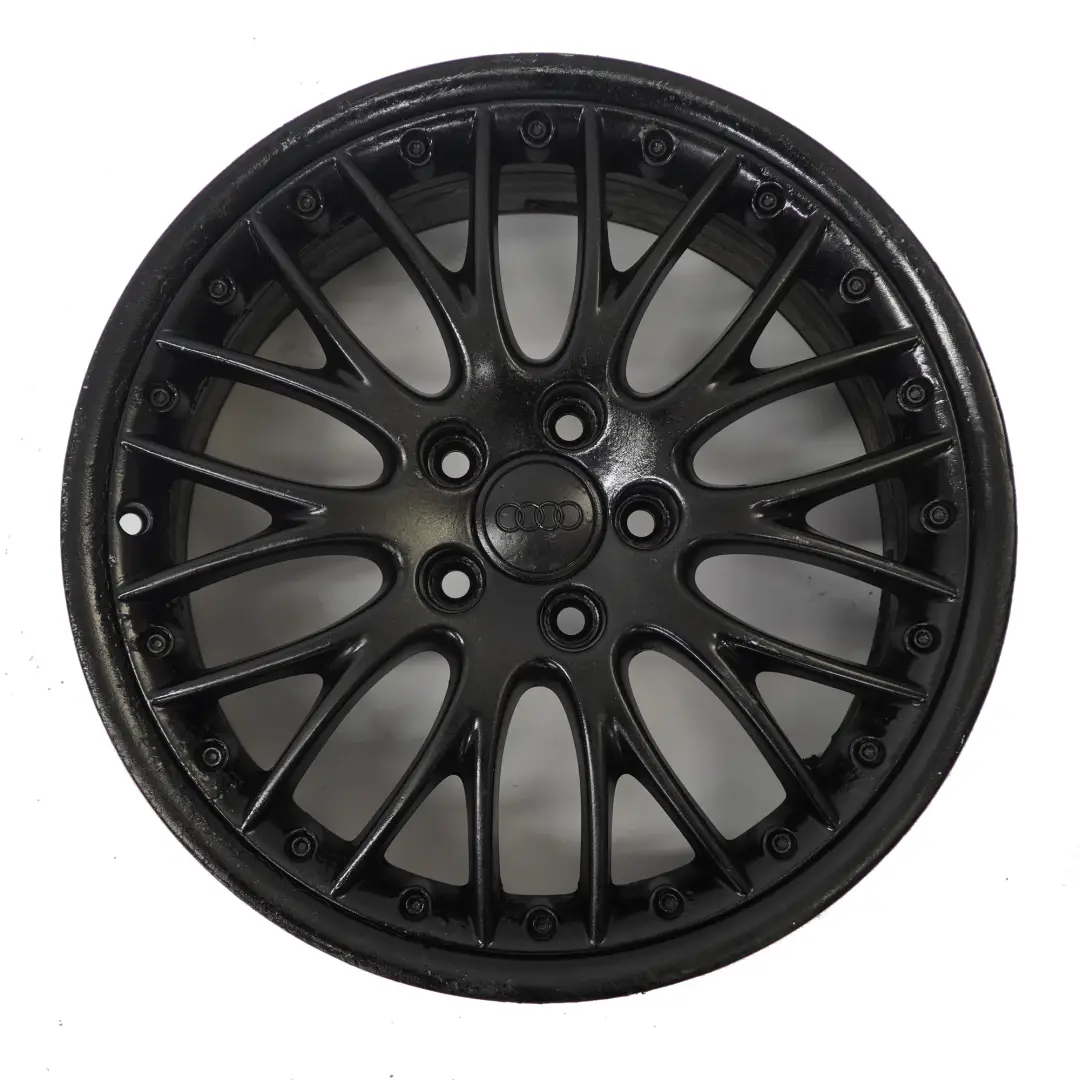 Audi A3 8P Black Wheel Alloy Rim BBS 18" 7,5J ET:54 - SKU 8P0601025AE-2 - Part number 8P0601025AE