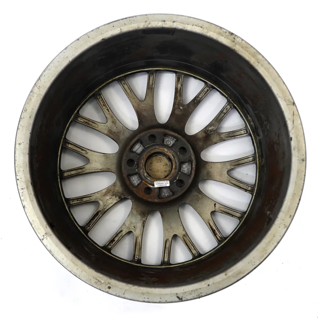 Audi A3 8P Llanta De Aleación Negra BBS 18" 7,5J ET:54 - SKU 8P0601025AE-2 - Número de pieza 8P0601025AE