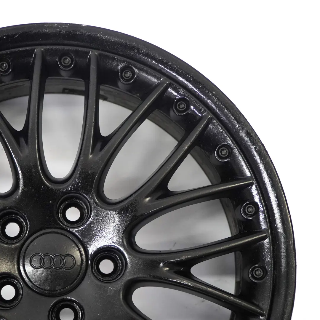 Audi A3 8P Black Wheel Alloy Rim BBS 18" 7,5J ET:54 - SKU 8P0601025AE-2 - Part number 8P0601025AE