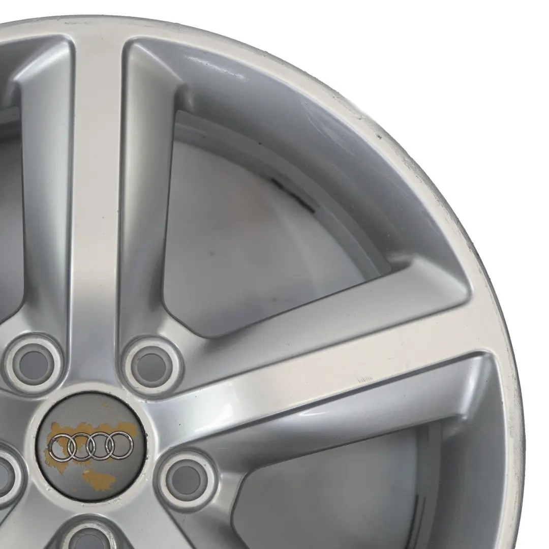 Audi A3 8P Jante argentée en alliage 17" 7,5J ET:56 - SKU 8P0601025AL-1 - Numéro de pièce 8P0601025AL