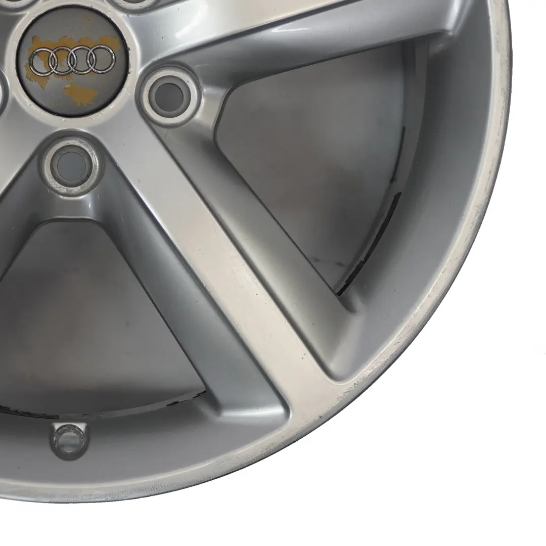 Audi A3 8P Jante argentée en alliage 17" 7,5J ET:56 - SKU 8P0601025AL-1 - Numéro de pièce 8P0601025AL