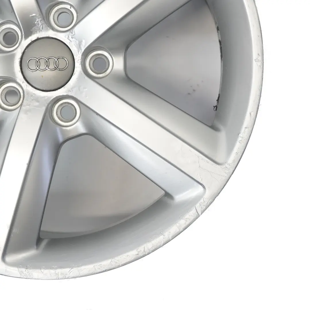 Audi A3 8P Jante argentée en alliage 17" 7,5J ET:56 - SKU 8P0601025AL-2 - Numéro de pièce 8P0601025AL