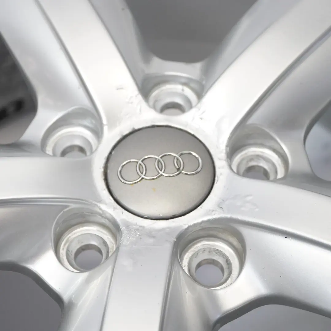 Audi A3 8P Jante argentée en alliage 17" 7,5J ET:56 - SKU 8P0601025AL-2 - Numéro de pièce 8P0601025AL
