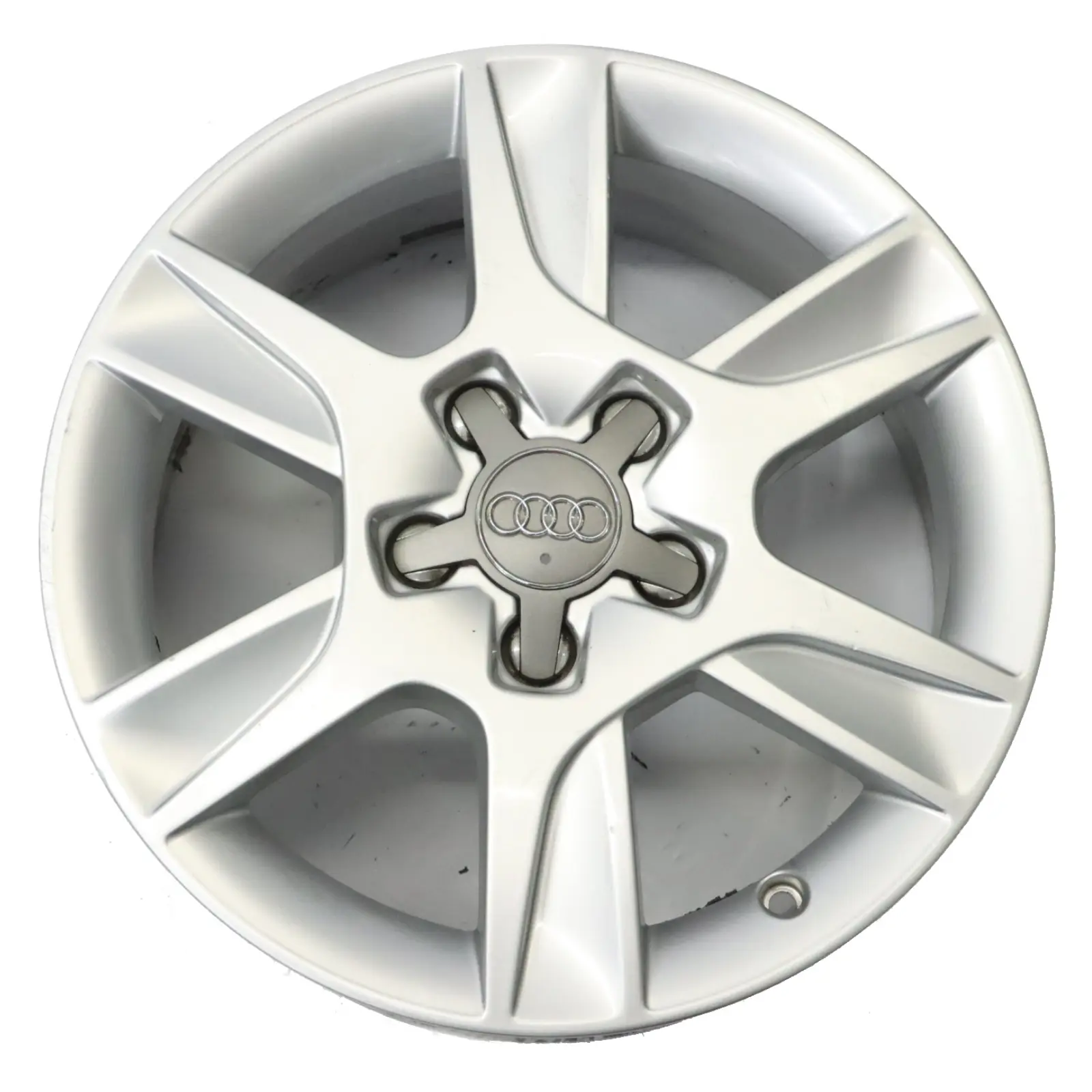 Audi A3 8P Silver Cerchio In Lega 16" 6,5J ET:50 6-Spoke 8P0601025AN