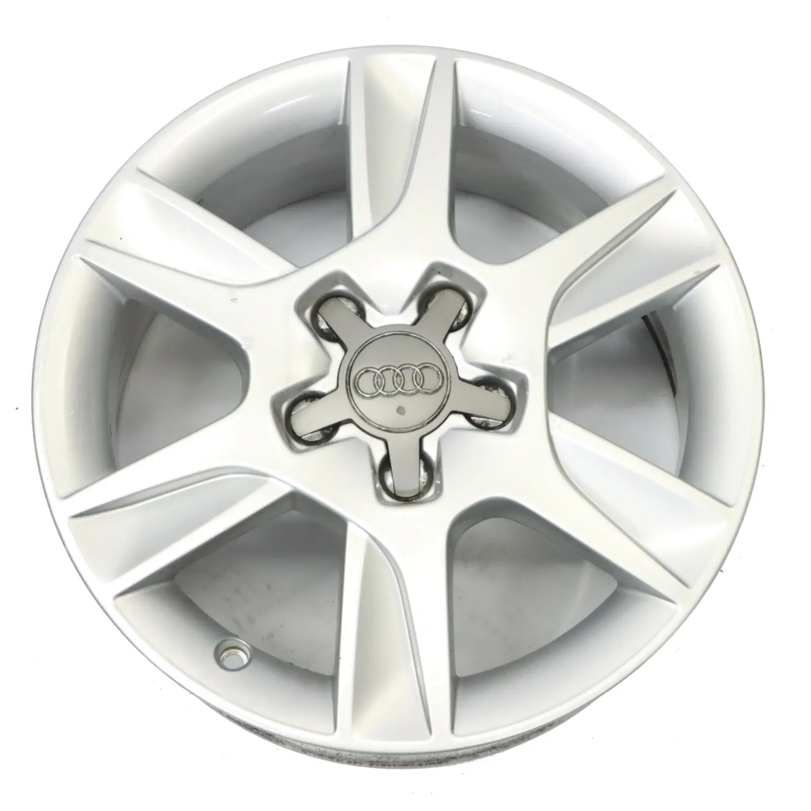 Audi A3 8P Silver Cerchio In Lega 16" 6,5J ET:50 6-Spoke 8P0601025AN