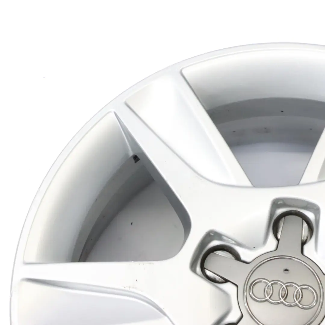 Audi A3 8P Silver Wheel Alloy Rim 16" 6,5J ET:50 6-Spoke - SKU 8P0601025AN-3 - Part number 8P0601025AN