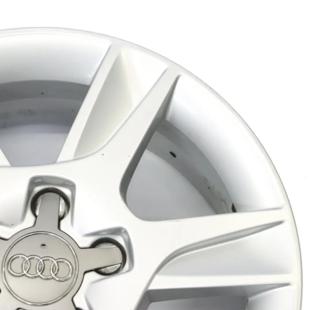 Audi A3 8P Silver Wheel Alloy Rim 16" 6,5J ET:50 6-Spoke - SKU 8P0601025AN-3 - Part number 8P0601025AN