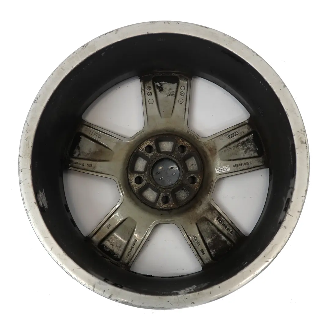 Grigio Cerchio In Lega 18" ET:54 7,5J per Audi A3 8P con numero di parte 8P0601025S Audi A3 8P Grigio Cerchio In Lega 18" ET:54 7,5J - SKU 8P0601025S-5 - Numero di parte 8P0601025S