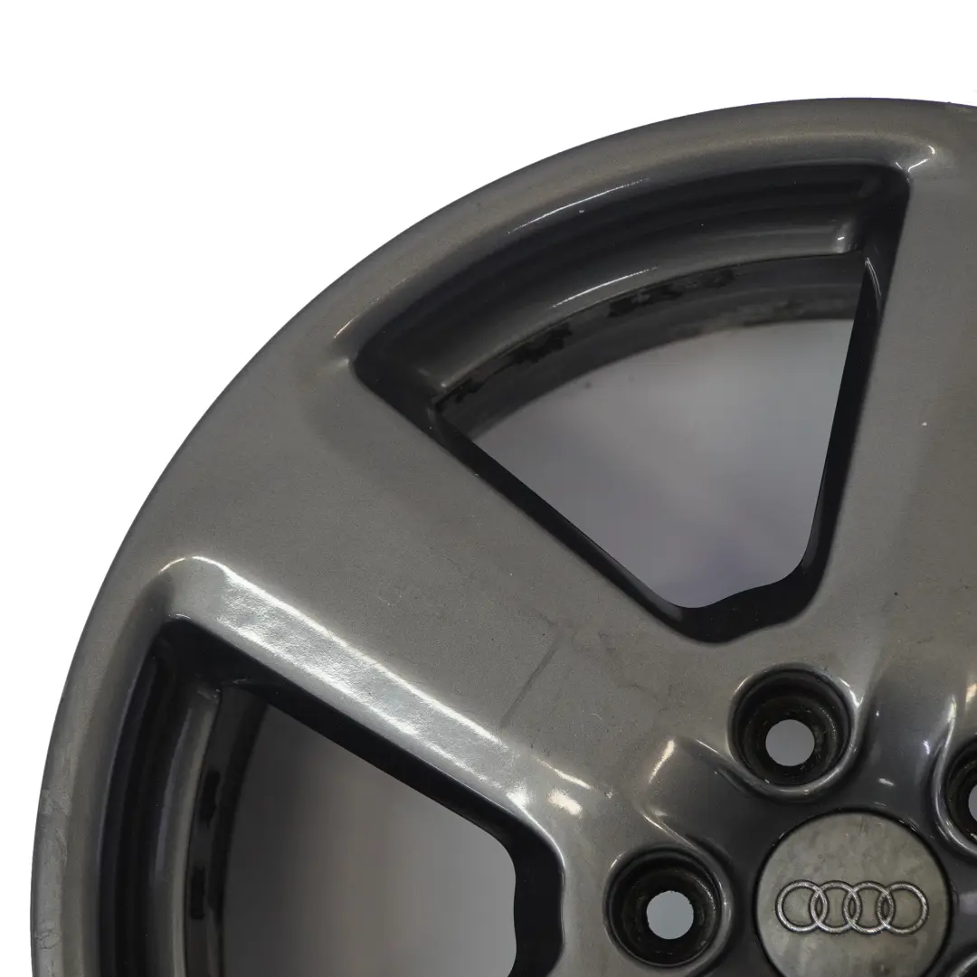 Grey Wheel Alloy Rim 18" ET:54 7,5J to Audi A3 8P with Part number 8P0601025S Audi A3 8P Grey Wheel Alloy Rim 18" ET:54 7,5J - SKU 8P0601025S-5 - Part number 8P0601025S