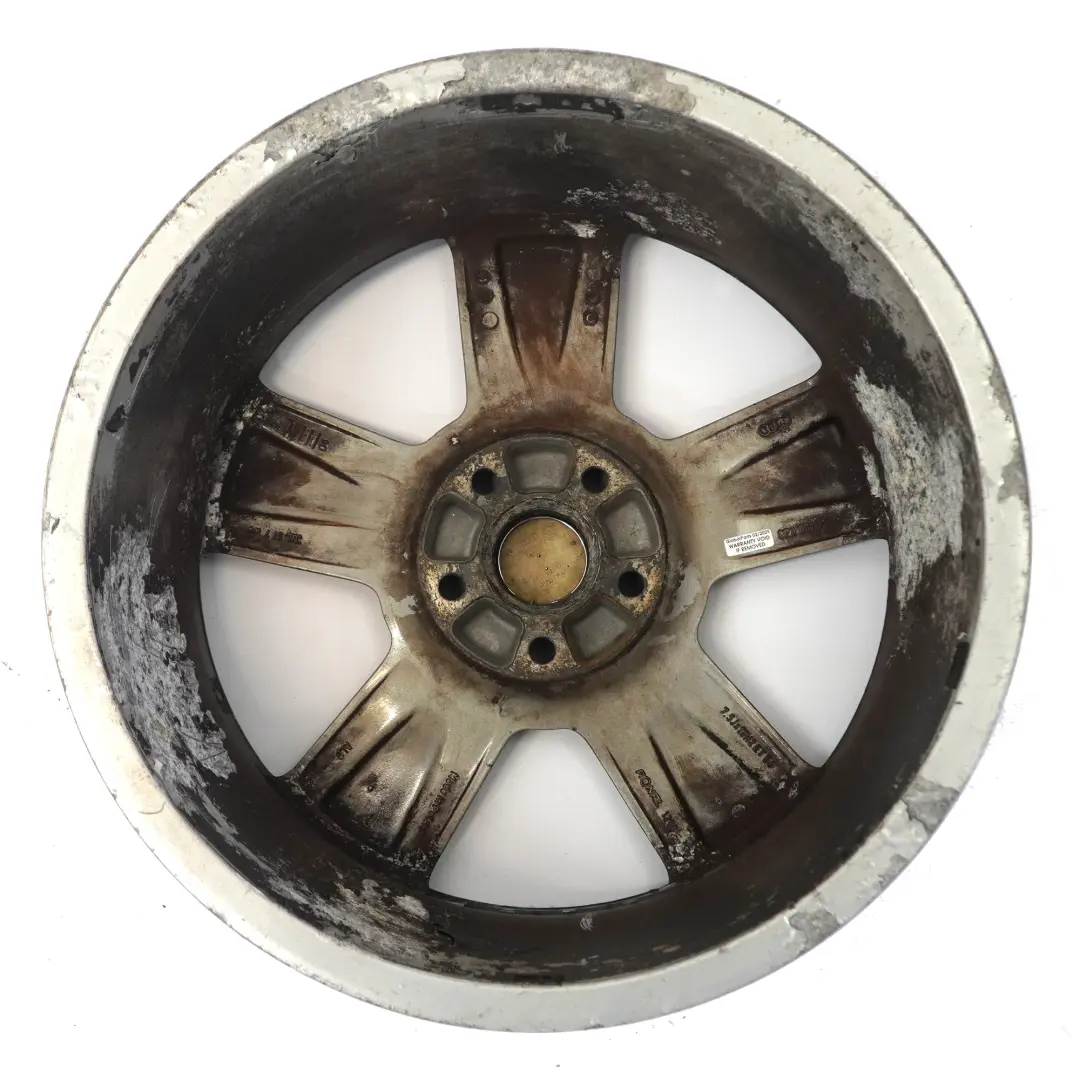 Grau Leichtmetallfelge Alufelge 18" ET:54 7,5J für Audi A3 8P mit Teilenummer 8P0601025S Audi A3 8P Grau Leichtmetallfelge Alufelge 18" ET:54 7,5J - SKU 8P0601025S-6 - Teilenummer 8P0601025S