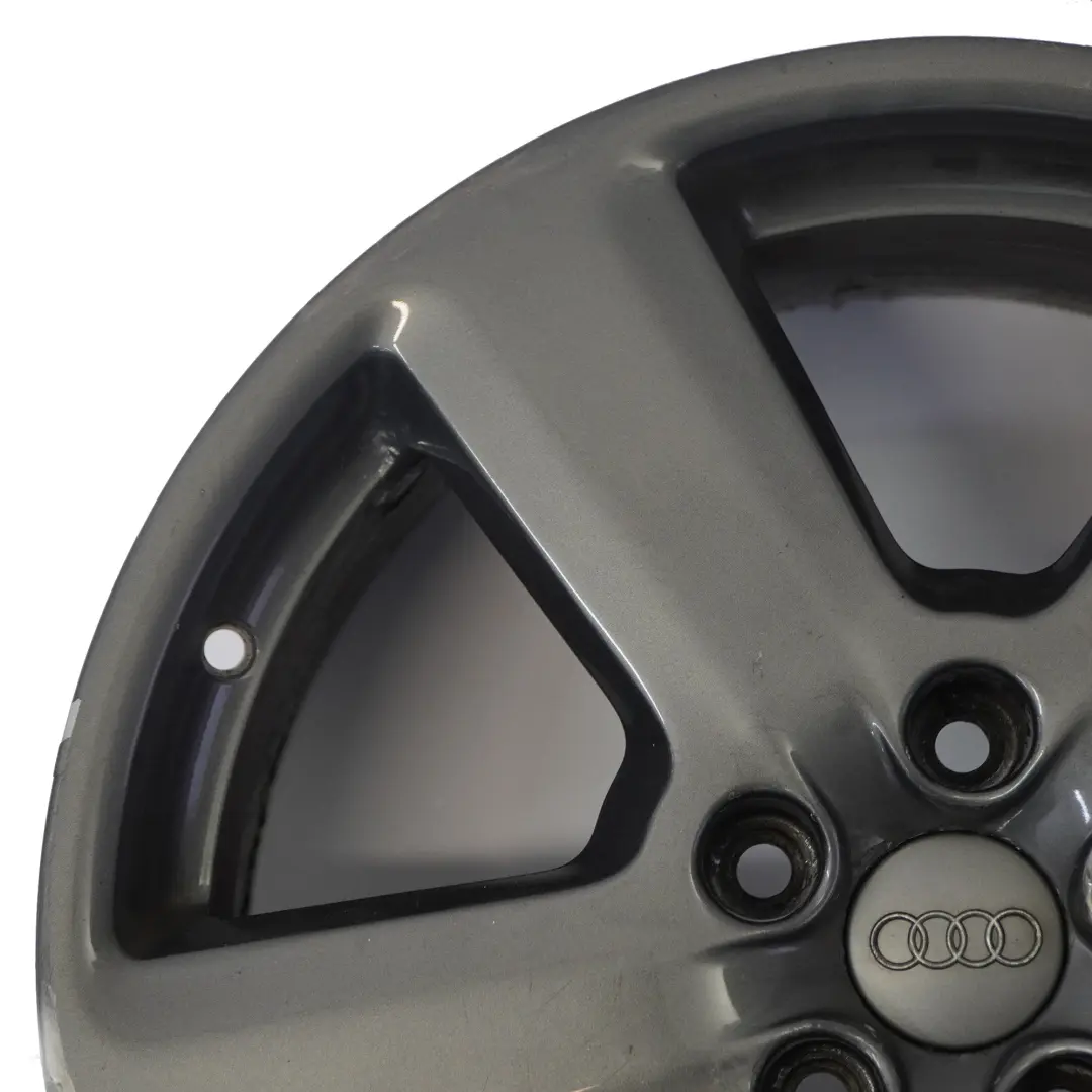 Grey Wheel Alloy Rim 18" ET:54 7,5J to Audi A3 8P with Part number 8P0601025S Audi A3 8P Grey Wheel Alloy Rim 18" ET:54 7,5J - SKU 8P0601025S-6 - Part number 8P0601025S