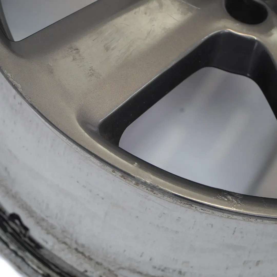 Grey Wheel Alloy Rim 18" ET:54 7,5J to Audi A3 8P with Part number 8P0601025S Audi A3 8P Grey Wheel Alloy Rim 18" ET:54 7,5J - SKU 8P0601025S-8 - Part number 8P0601025S