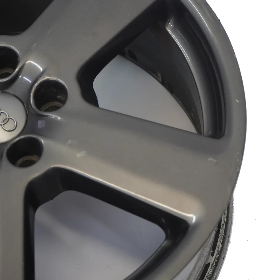 Grey Wheel Alloy Rim 18" ET:54 7,5J to Audi A3 8P with Part number 8P0601025S Audi A3 8P Grey Wheel Alloy Rim 18" ET:54 7,5J - SKU 8P0601025S-8 - Part number 8P0601025S