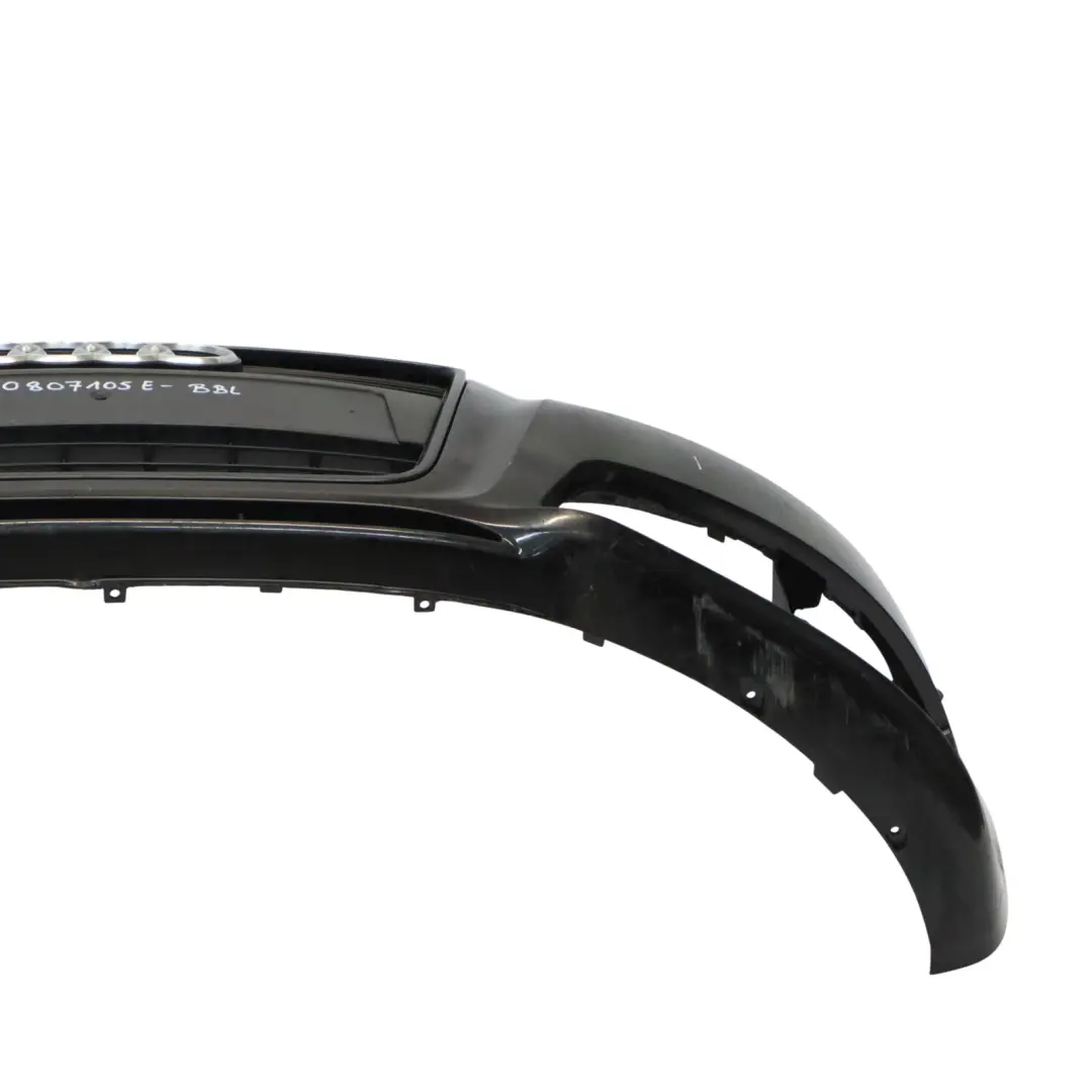 Audi A3 8P Front Bumper Trim Panel Cover Brilliant Black Metallic - Y9B - SKU 8P0807105E-BBL - Part number 8P0807105E